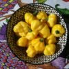 Lemon Starburst Pepper Heirloom Seeds Grown in Sudbury, Ontario, Canada. Grown Organically. Heritage Hobby Seed Ark.